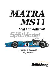 Car scale model kits / Formula 1 / 1/20 scale / 60s years: New 
